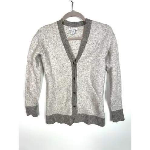 Athleta  wool button up‎ sweater
