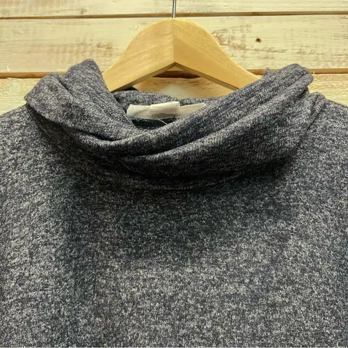 Workshop Republic Clothing Vintage Gray Cowl Neck Long Sleeve Top Size Large