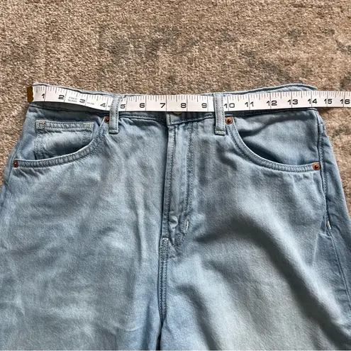 Reformation  Cary Lived in Wide Leg Jeans in Light Wash Denim 27