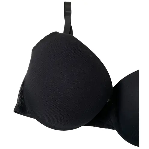 Adrienne Vittadini Black Underwired Bra Women's Size 38DD | 52-1