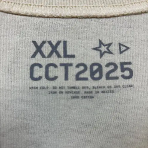 Beyonce Cowboy Carter Rodeo Chitlin Circuit Tour Oversized T-Shirt Size XXL