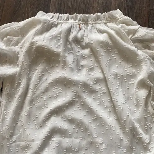 MISA Los Angeles Siena Top in Pearl Clip Dot