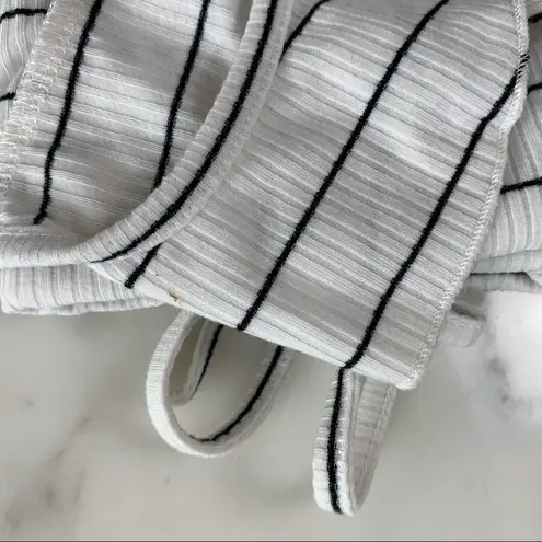 Black Swan Sylvie Ribbed Striped Tank Top