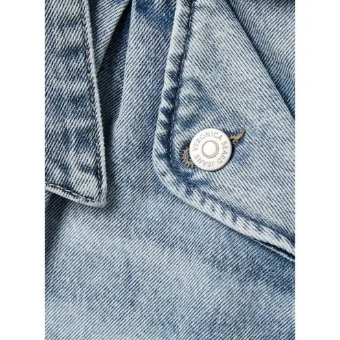 Veronica Beard Nori belted denim shorts