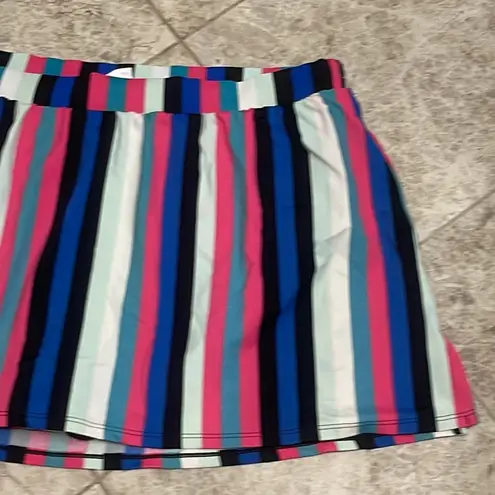 Cacique  Swim Striped Swim Skirt Bottom