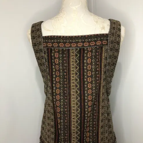 Anna Sui Brown Wool Jumper Dress Sz. 8