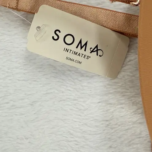 Soma Intimates Telltale The Creator Strapless Bra Toasted Nude 32C Underwire Tan Size undefined