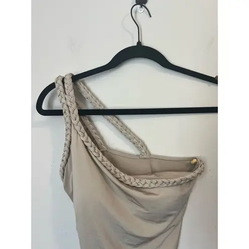 Summersalt Carly Cushnie x Womens Swimwear The Braided Sidestroke Limestone sz 8