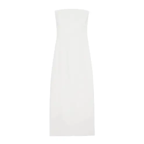 A.L.C. NEW NWT  Elizabeth Strapless Midi Dress In White