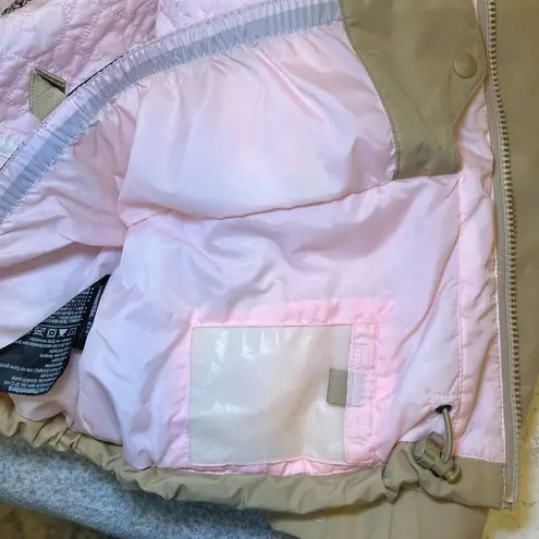 Burton Ski/Snowboard Winter Lightweight Hooded Coat Women’s Size Medium Tan