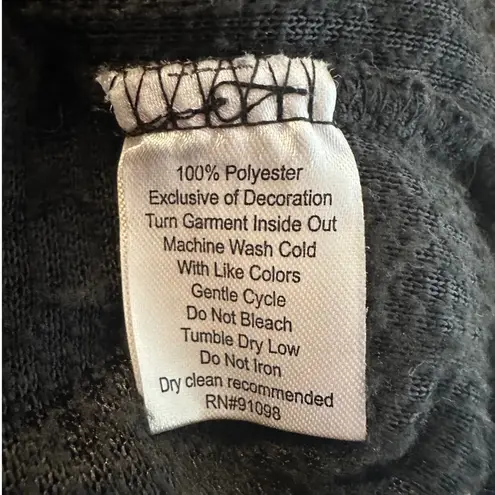 Boxercraft Womens Large L Sherpa Fleece Jacket Full Zip Black Cozy