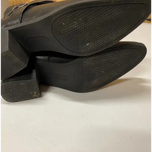 Frye & Co. Women’s Ankle Boots Pembrooke Black Size 11M Back Zip Western Cowgirl