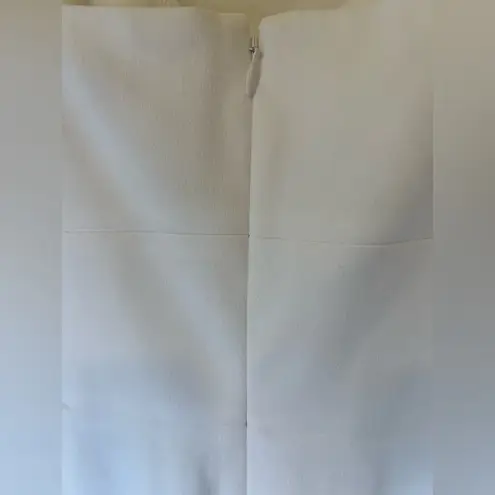 Dress the Population NWT Alana Front Slit Body-Con Dress in White Size Large