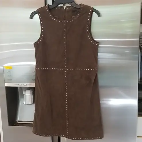 ALLSAINTS ππ Erin Suede Studded Dress Airforce