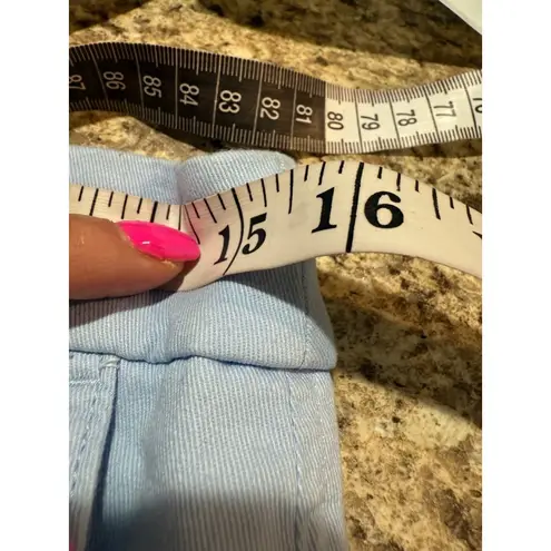 Women's J.Crew Light Blue Chino Shorts Size 4