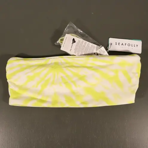 Seafolly NWT X Revolve Beach Break Tube Top in Limemade