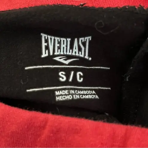 Everlast Flared Yoga Pants Foldover Waistband Stretch Black/Pink S