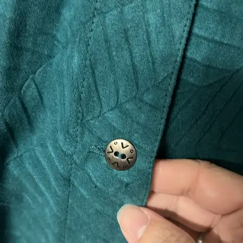 draper's & damon's Draper’s & Damons jacket lightweight textured button down size large jacket