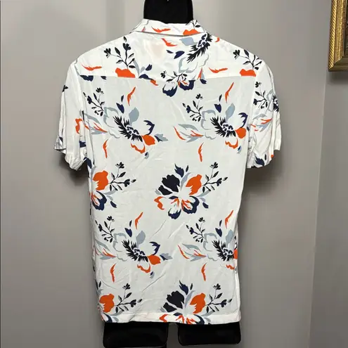 Denim & Flower Ricky Singh Small Hawaiian Tropical Shirt SS