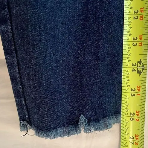 Ymi Distressed Denim Jogger Blue Jeans Womens Size Small Pull-On