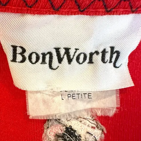 Bonworth Vintage 80s 90s Nautical Kitty Cat Tee Top Size Large Sailing