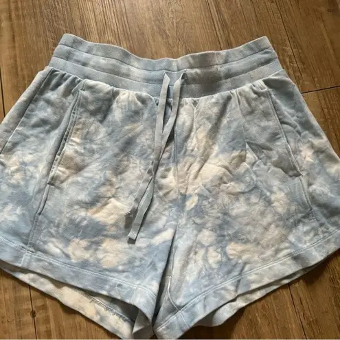 All In Motion blue tie dye shorts