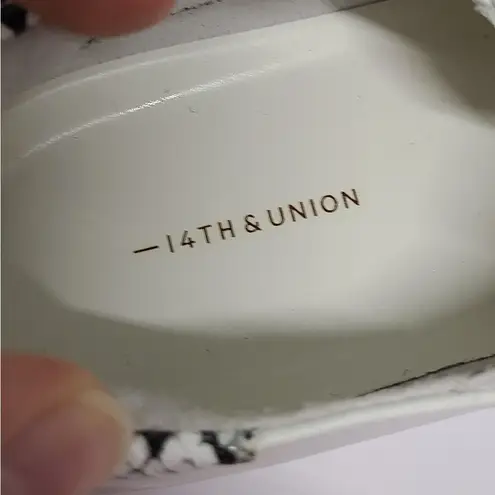 14th & Union  Women's White Fashion Sneakers Size 8.5