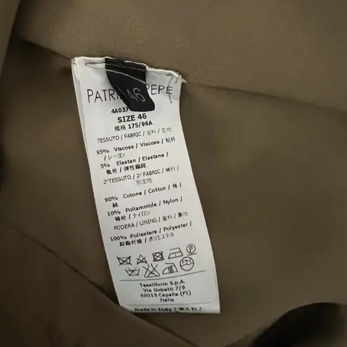 Patrizia Pepe Chiffon Floral Lace Crochet Sheer Panel Back Short Sleeve Dress