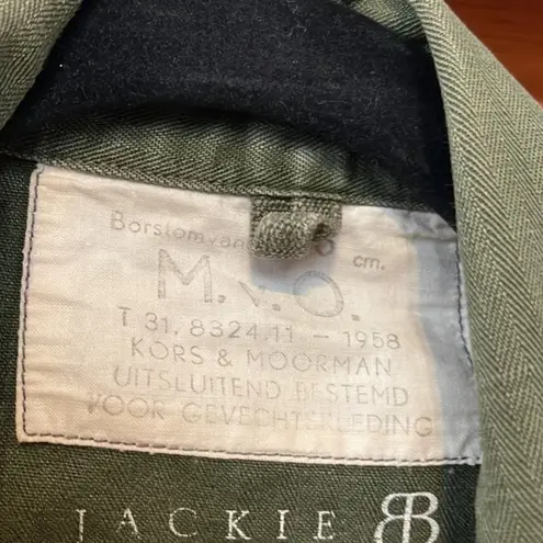Vintage renewal Jacks B military utility patched jacket Size M