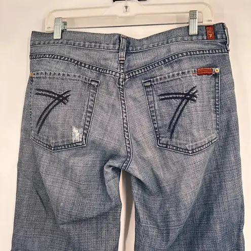 7 For All Mankind  Dojo Crop Jeans Size 32