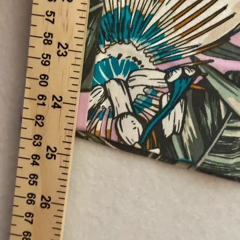 J.Crew NWOT  Women’s Pants Slacks Floral Leaves Pink Green Size 10