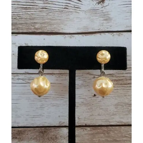 Vintage Screw On Earrings