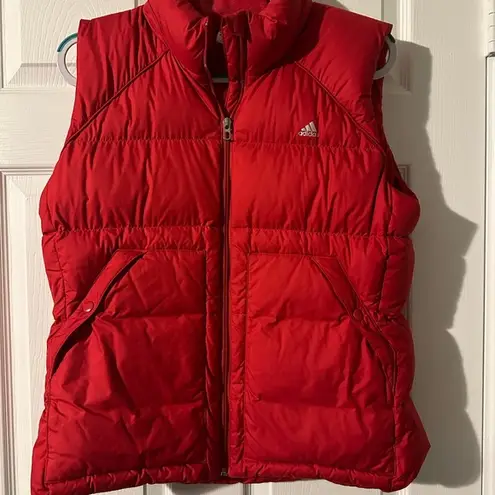 Adidas puffer coat - large