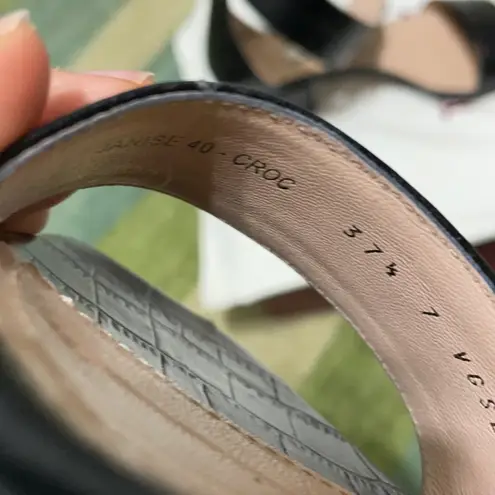 BALLY leather sandals Size 7.5