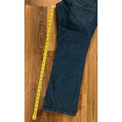 Carhartt  Curvy Fit‎ Jean Size 16 X 30 ‘Irregular’ Straight Dark Wash 14806 GUC