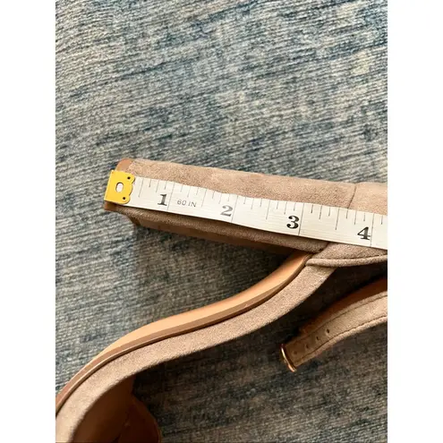 Steve Madden  Beige Carrson High Heel Ankle Strap Block Heel Sandal Size 6 thumbnail 8