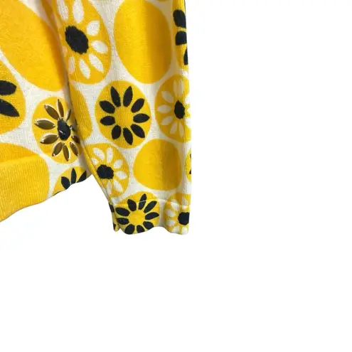 Charter Club Sunflower Cardigan Button Down Sweater