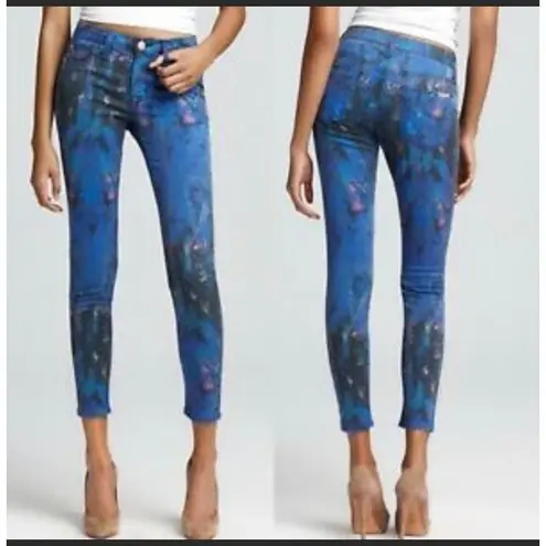 Hudson Jeans Tie-Dye Nico Nebula Midrise Super Skinny Jeans