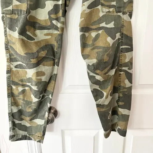 Mother Green Camo The Sir Yes Sir Utility Cargo Pants Finding Stretch Pants 26
