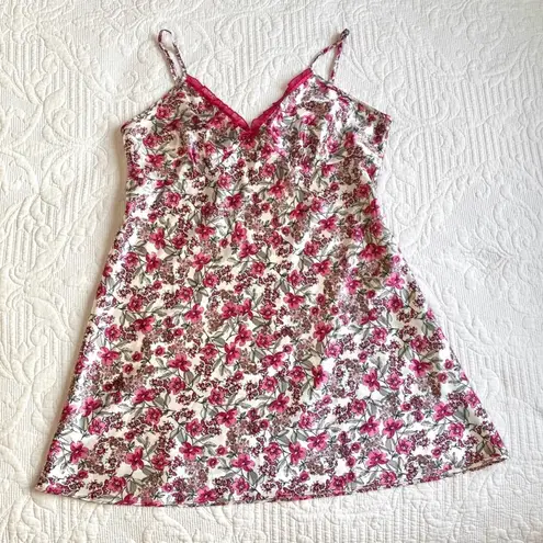 Adonna Vintage Floral Nightgown or slip Size M