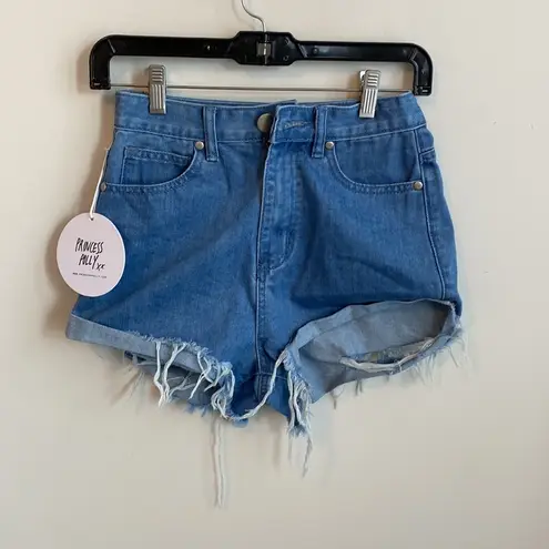 Princess Polly  Hood Winked Denim Shorts