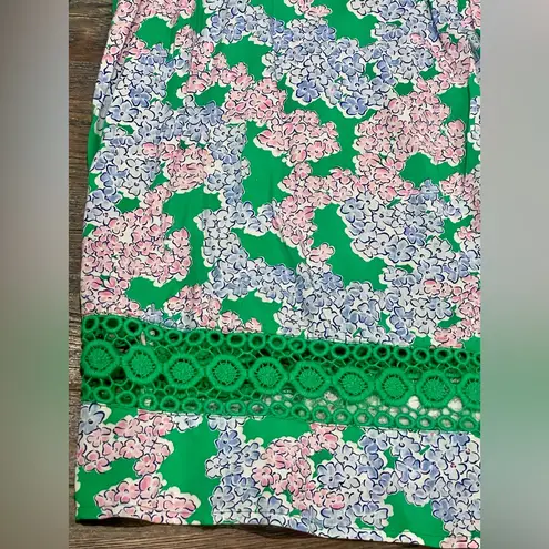 Crown & Ivy  Green Icon Peasant Blouse- Hydrangea Print - XL -NWT -Style 726X051 - Image 9