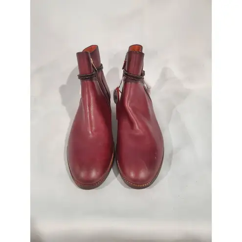 Pikolinos Flat Ankle Boots Leather Royal for Woman by size 9.s58