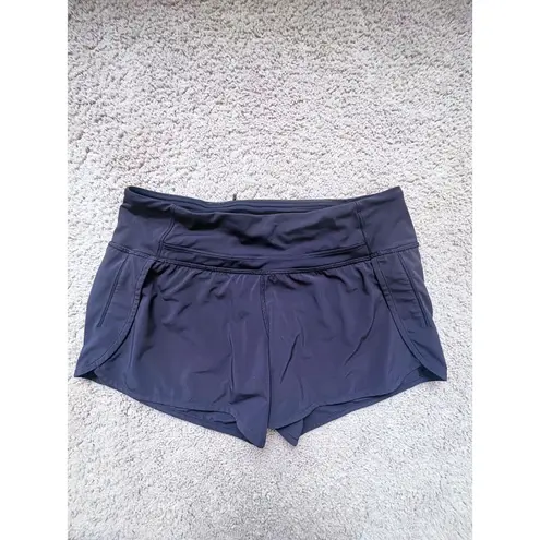 Lululemon Speed Short *4-way Stretch Black Size 6