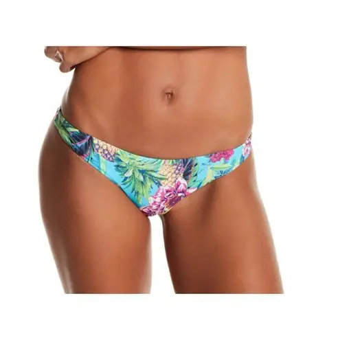 PilyQ New. floral lace up bikini set.