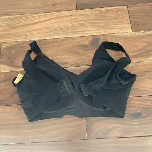 Truekind Daily Comfort Wirefree Shaper Bra Black XXXL Seamless Support Size undefined