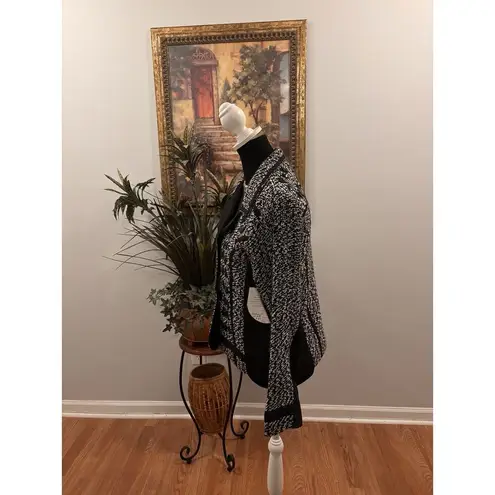 Parsley & Sage Women's Venetian Suit 12 Sequin Embellished Black Long Sleeve