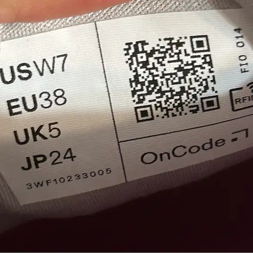 ON CLOUDSURFER mineral running athletic training lace up shoes sneakers sz 7 new Green