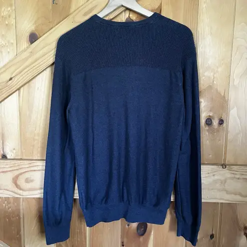 Calvin Klein Jeans Women's Size L Navy Blue Long Sleeve Pullover Sweater RN36543