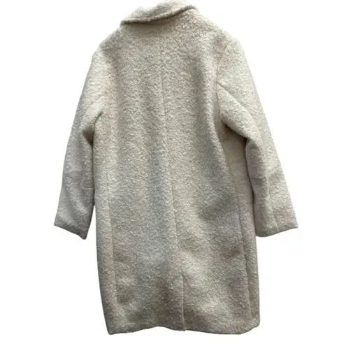 Altar State Womens Cream Boucle Double Breasted Coat Size M Size M